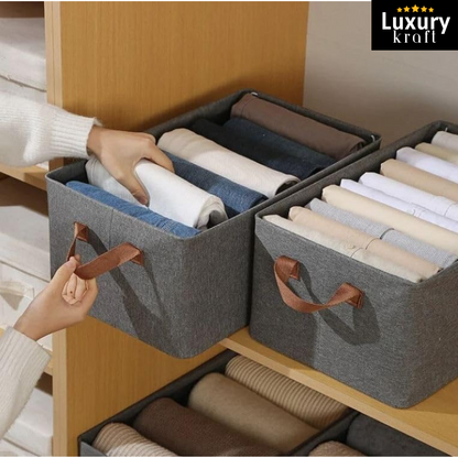 WardrobeBox™ Compact Foldable Organisers | 🔥 3 Hrs Flash Sale