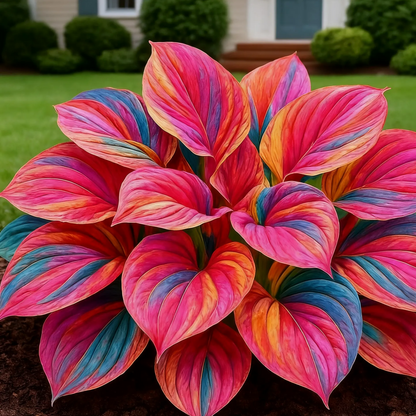 Shade-Tolerant and Cold-Hardy Hosta Flowers